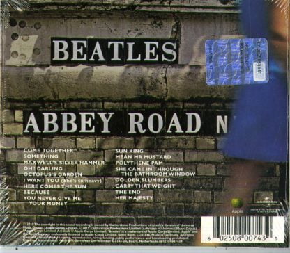 Beatles - Abbey Road - retro cover