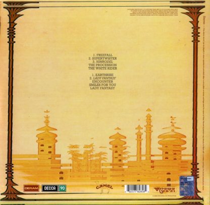 Camel - Mirage - retro cover