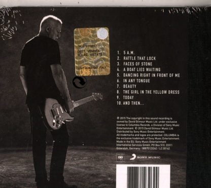 David Gilmour - Rattle That Lock - retro cover