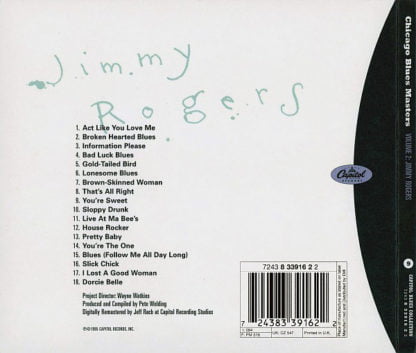 Jimmy Rogers ‎– Chicago Blues Masters Volume Two: Jimmy Rogers