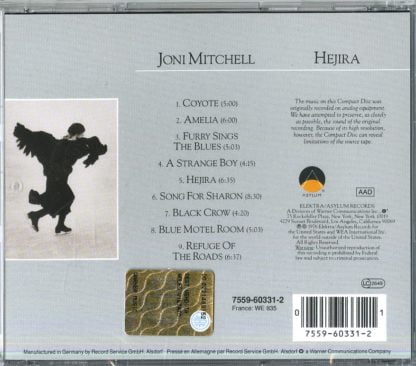 Joni Mitchell - Hejira retrocover 2